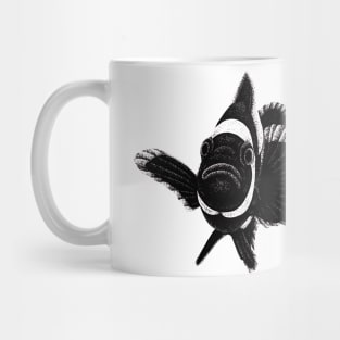 Black ocellaris clownfish illustration Mug